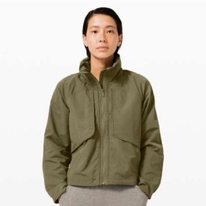 lululemon athletica Olive Green Jacket
